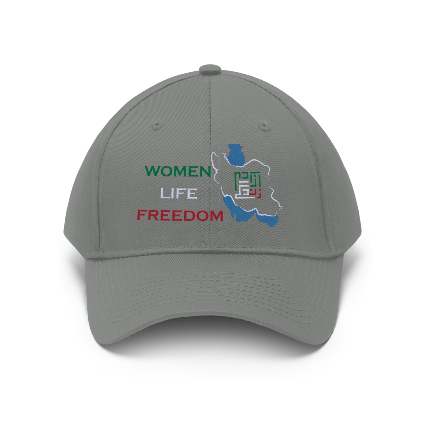 Women Life Freedom Embroidered Hat