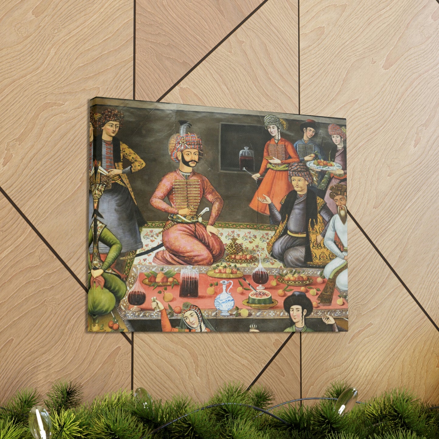 Chehel Sotoun Framed Premium Canvas (Limited Edition)