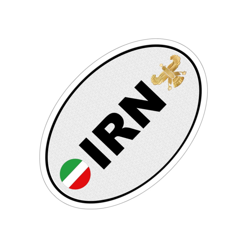 IRAN Country Code Decal